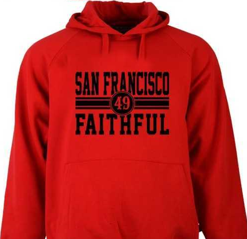 SF Niners King of Football Hoody