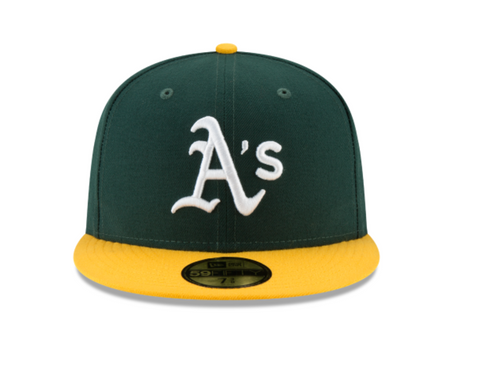 Oakland A's Onfield Game Fitted Cap