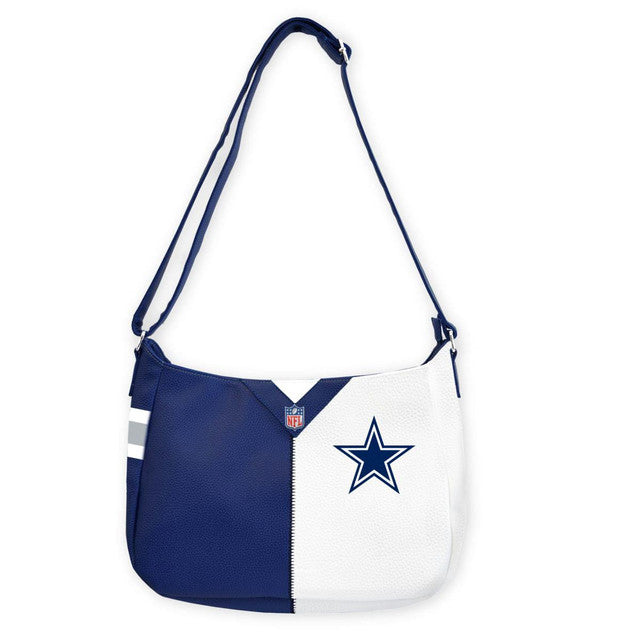 Dallas Cowboys Pebble Split Hobo Purse