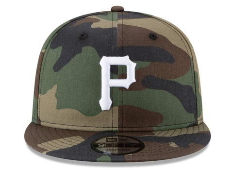 Pittsburgh Pirates Camo Basic Snapback