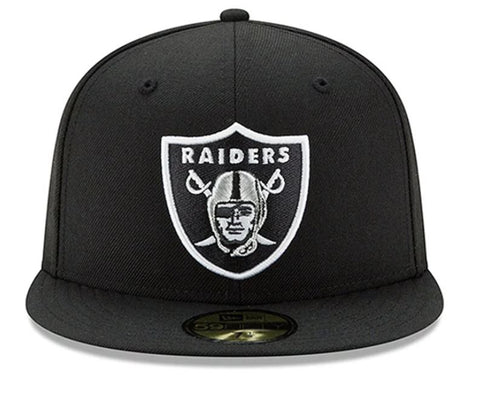 LV Raiders Black OTC Basic Fitted Cap
