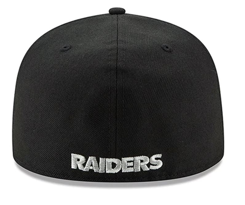 LV Raiders Black OTC Basic Fitted Cap