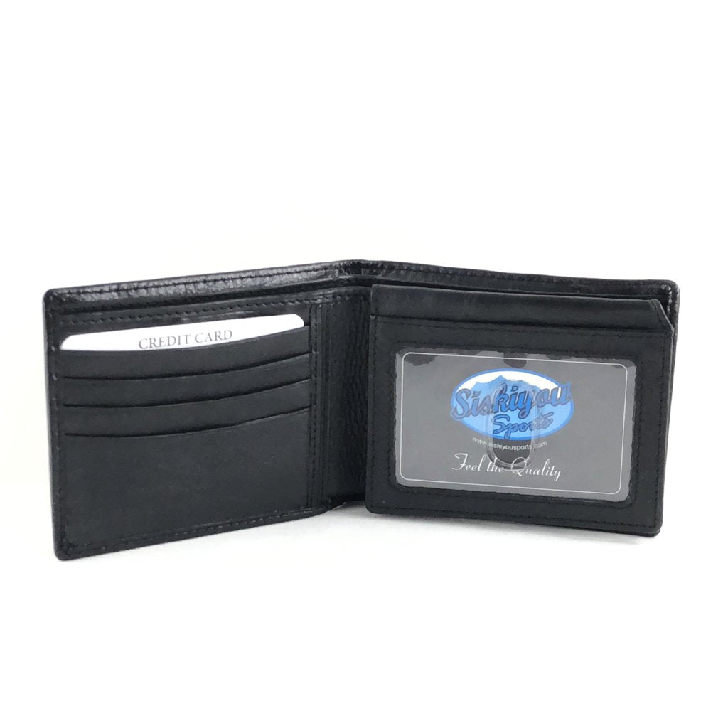 SF 49ers Leather Bi Fold Wallet