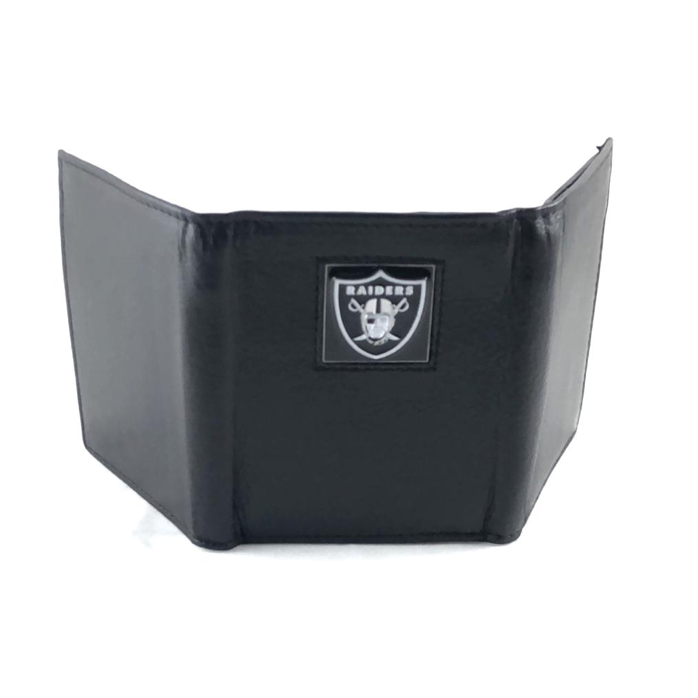 LV Raiders Leather Tri Fold Emblem Wallet