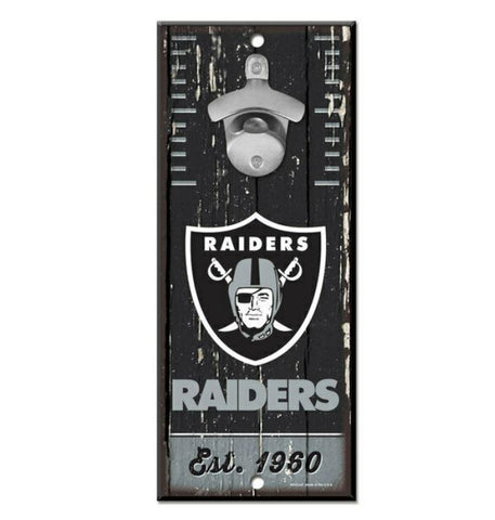 LV Raiders Wooden Bottle Opener