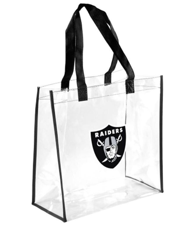 Las Vegas Raiders Clear Reusable Bag