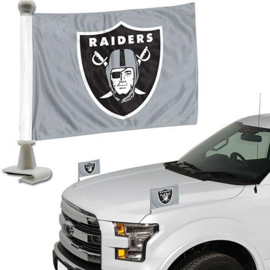 LV Raiders Mini Car Flags