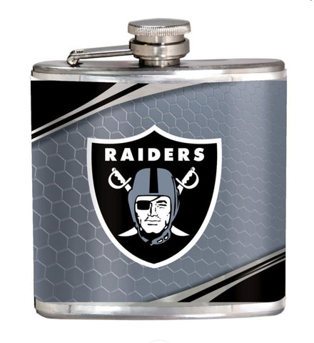 LV Raiders 6oz Hip Metal Flask