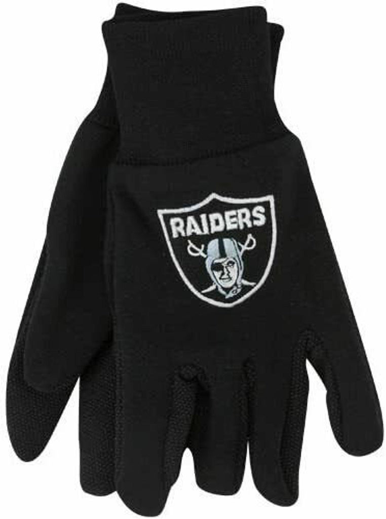 LV Raiders NFL Team Utility Gloves