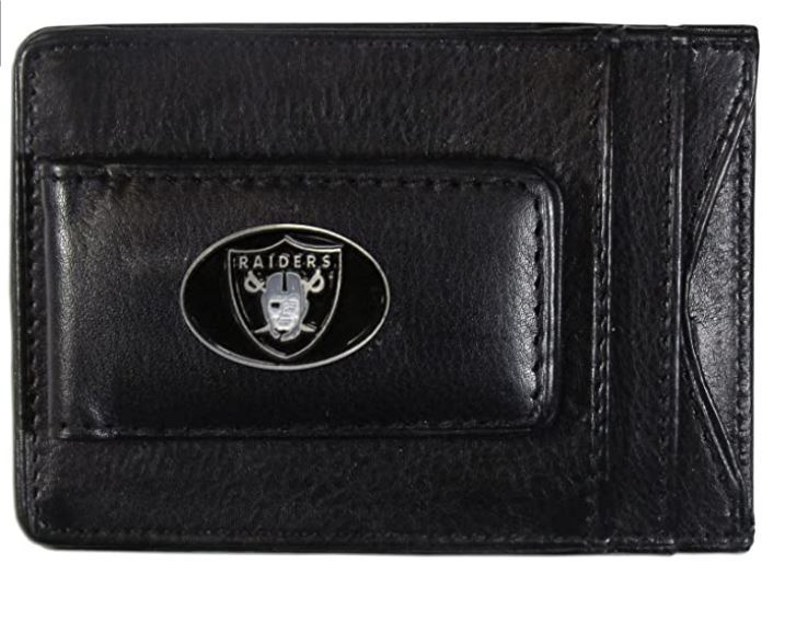 LV Raiders Money Clip Card Holder