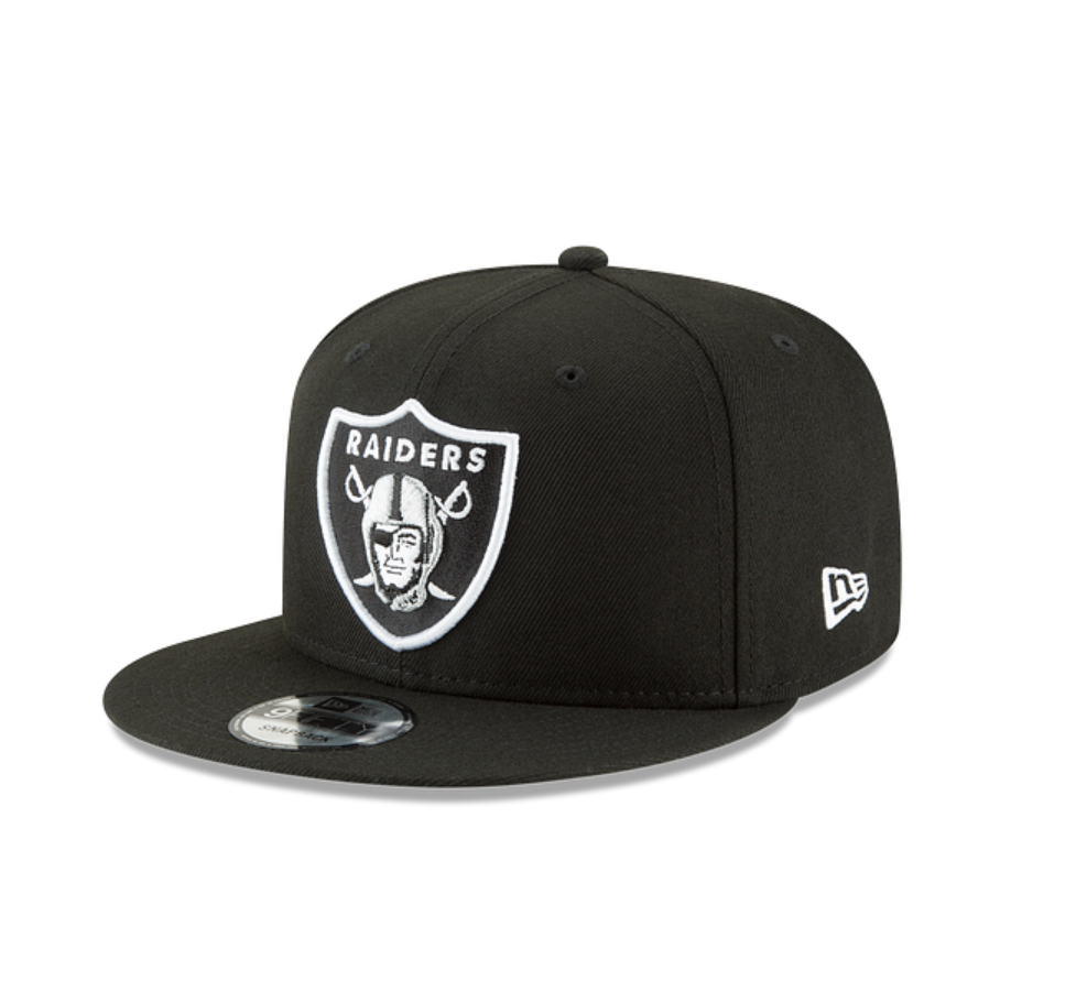 LV Raiders Black White Snapback