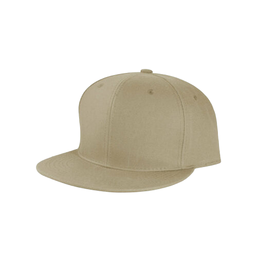 Flat Bill Fitted Cap Solid Colors