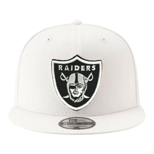 LV Raiders 9FIFTY White Snapback