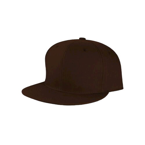 Flat Bill Fitted Cap Solid Colors