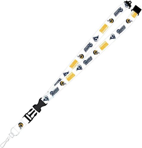 LA Rams Long Lanyard Key Ring