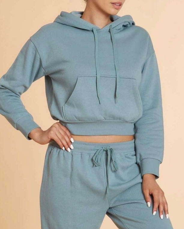 French Terry L/S Pullover Hoodie 78750