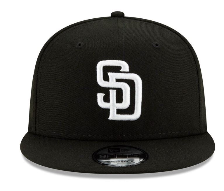 San Diego Padres Basic Black Snapback