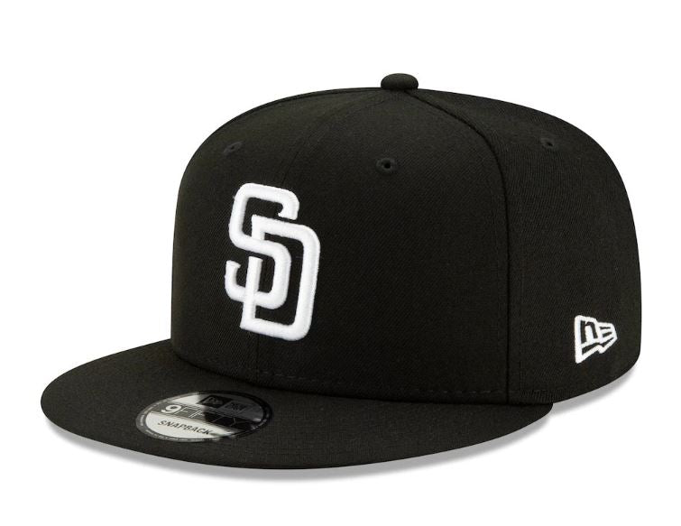 San Diego Padres Basic Black Snapback