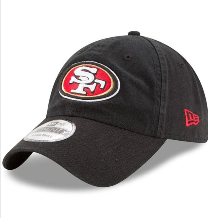 SAN FRANCISCO 49ERS WOMEN'S CORE CLASSIC 9TWENTY ADJUSTABLE HAT - TAN