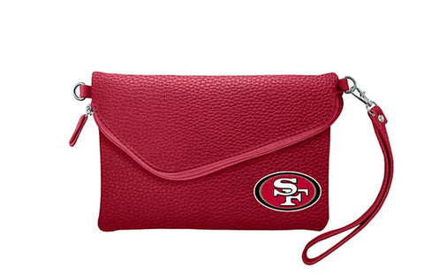 SF 49ers Crossbody Fold Over Purse