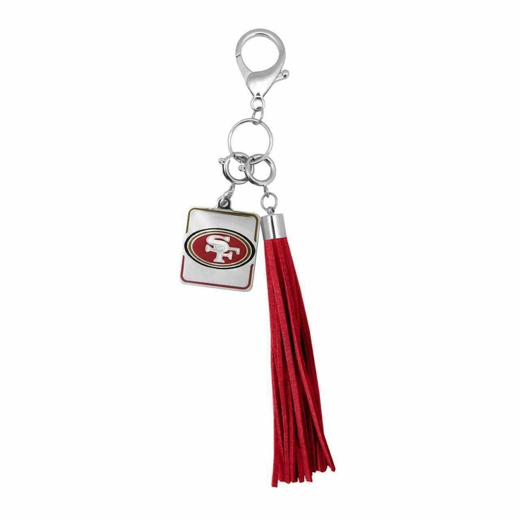 SF 49ers Tassel Purse Charm