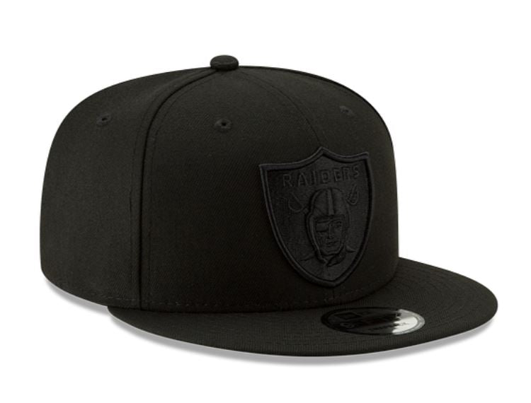 Raiders cap all black Clearance