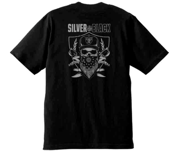 Silver & Black Girl Tee