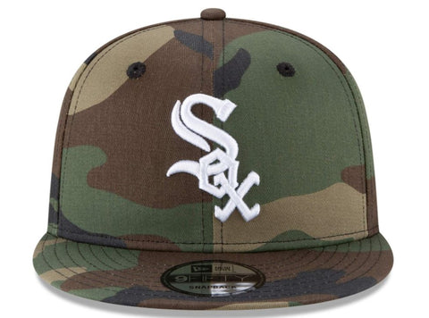 Chicago White Sox Basic Camo Snapback
