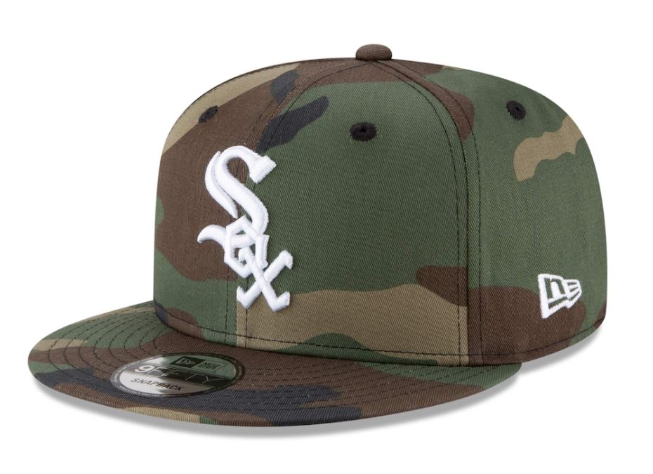 Chicago White Sox Basic Camo Snapback