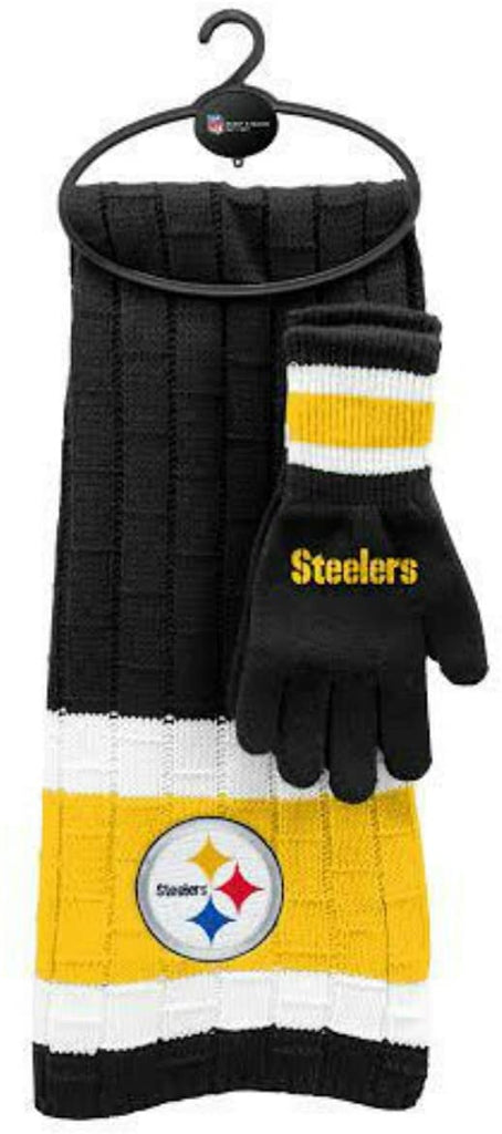 NFL Scarf Set Pittsburgh Steelers