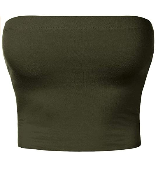 Cotton Spandex Tube Top 52588