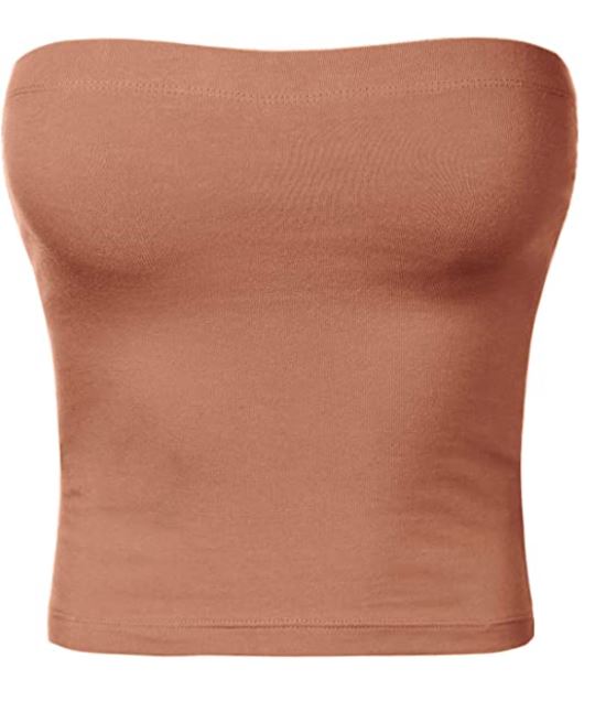 Cotton Spandex Tube Top 52588