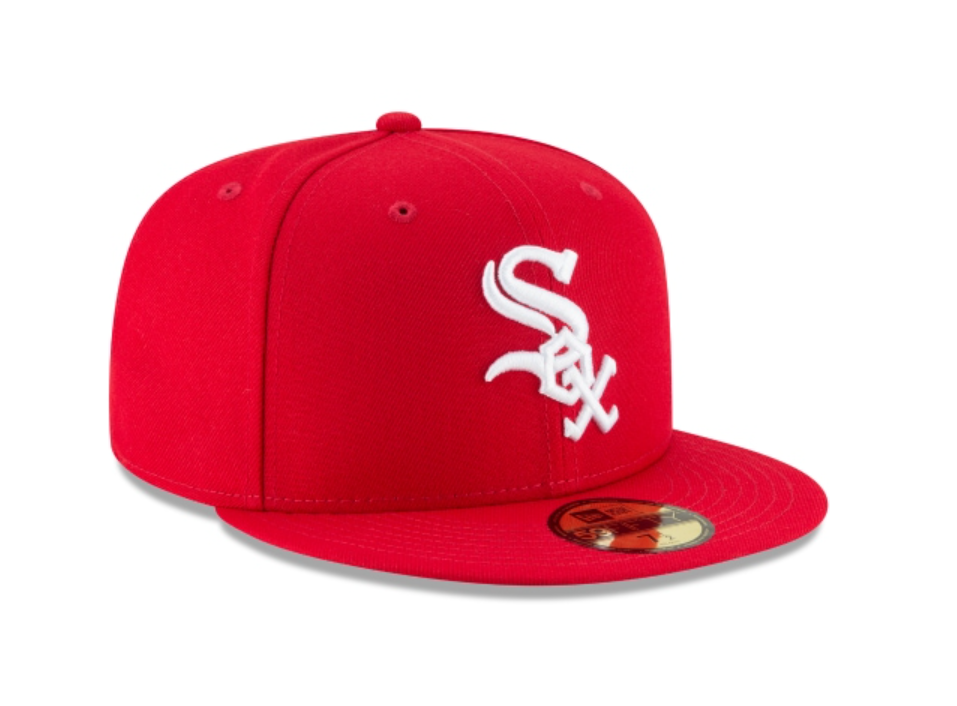 Chicago White Sox Scarlet Fitted Cap